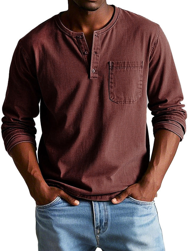 Avi – Classic Long-Sleeve Shirt
