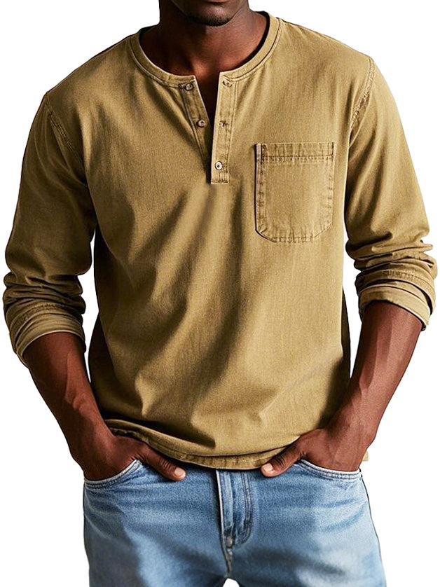 Avi – Classic Long-Sleeve Shirt