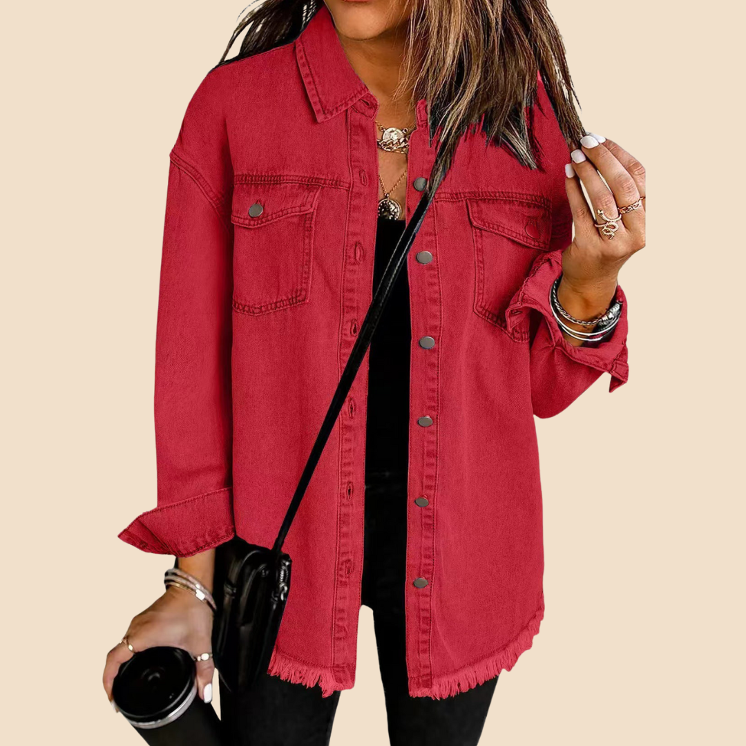 KATJA – Women’s Denim Jacket in Timeless Style