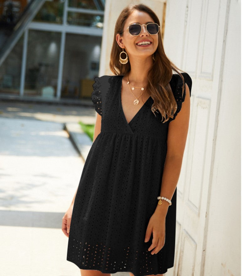 MAELLA – Women’s Summer Dress with Built-In Shorts