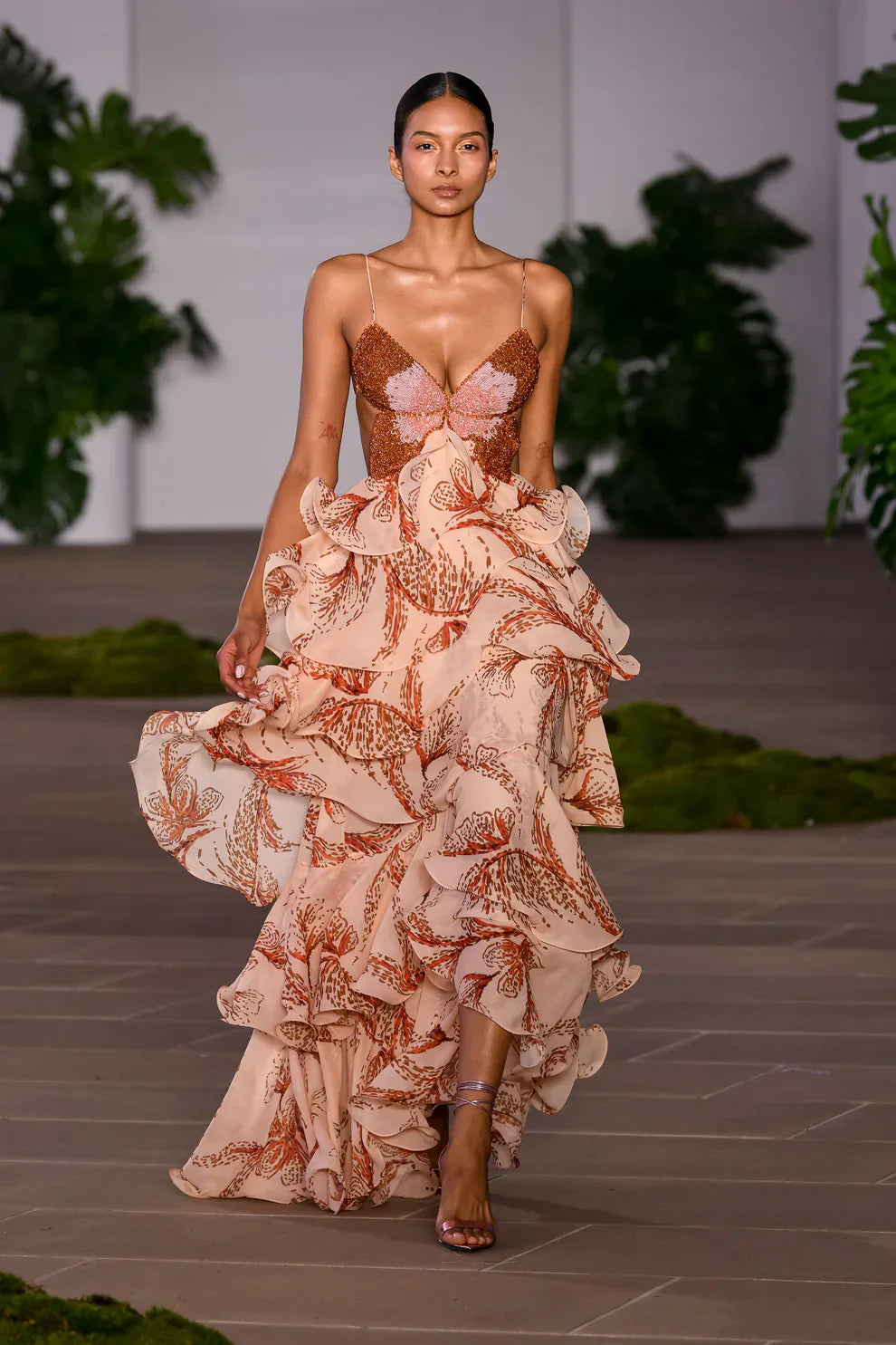 NAYARA – Bohemian Ruffle Dress