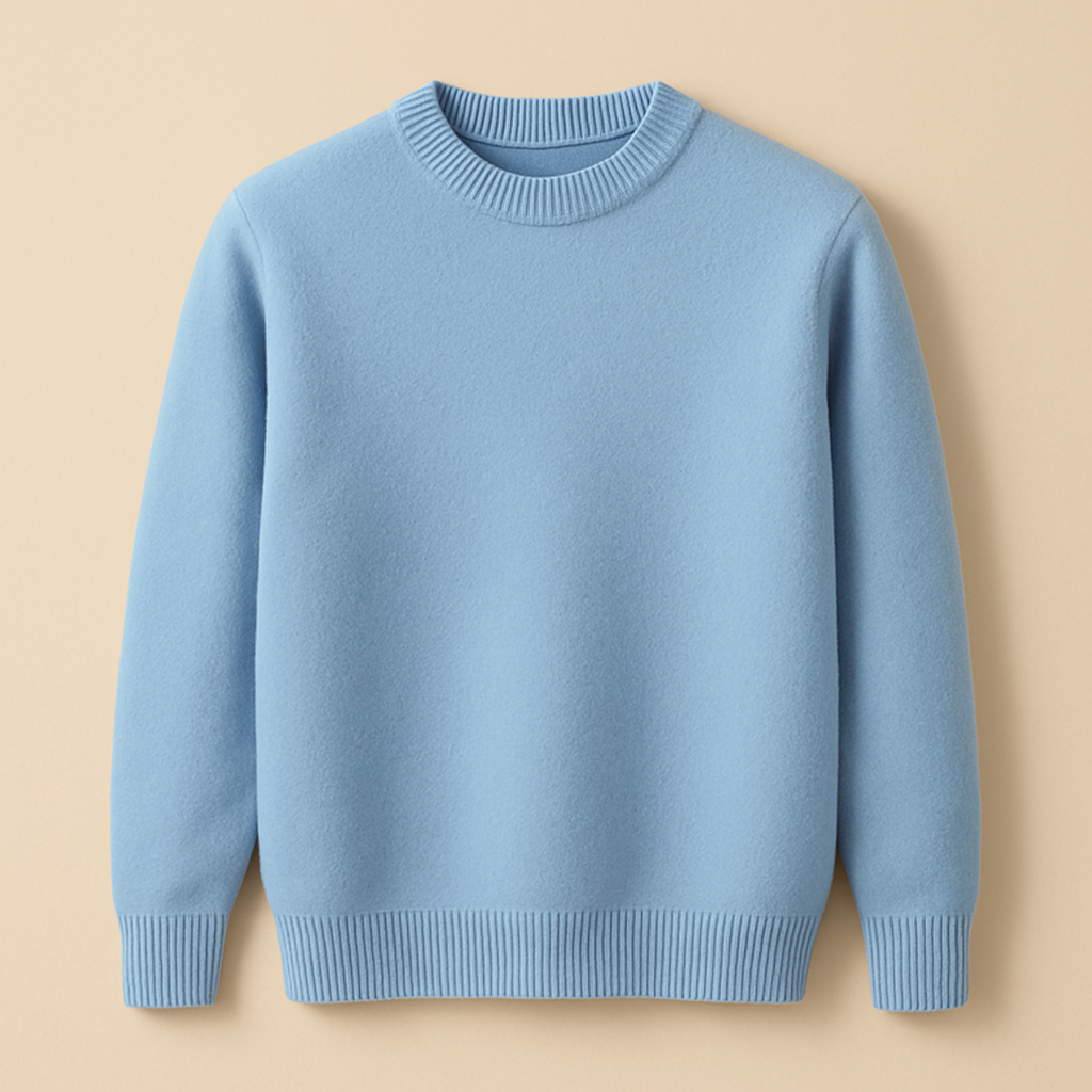 ROSSARELLO – Premium Cashmere Crewneck Sweater