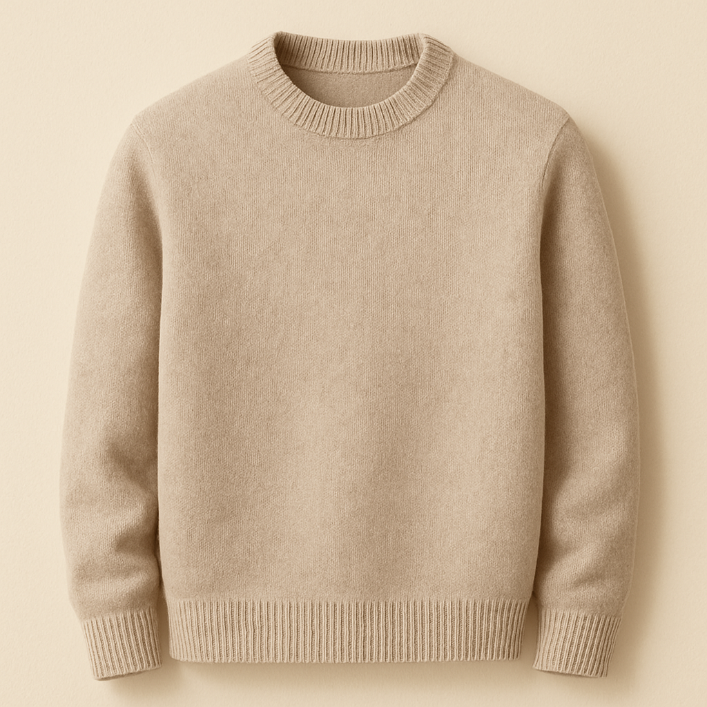 ROSSARELLO – Premium Cashmere Crewneck Sweater