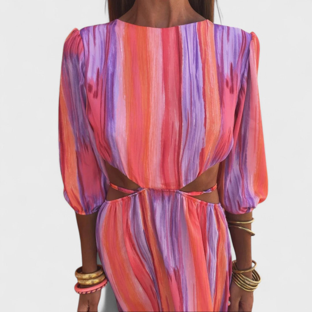 PALOMA – Elegant Summer Dress with Side Cutouts