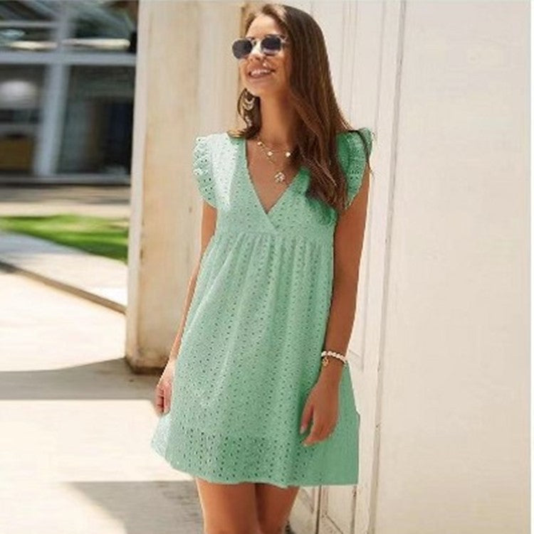 MAELLA – Women’s Summer Dress with Built-In Shorts