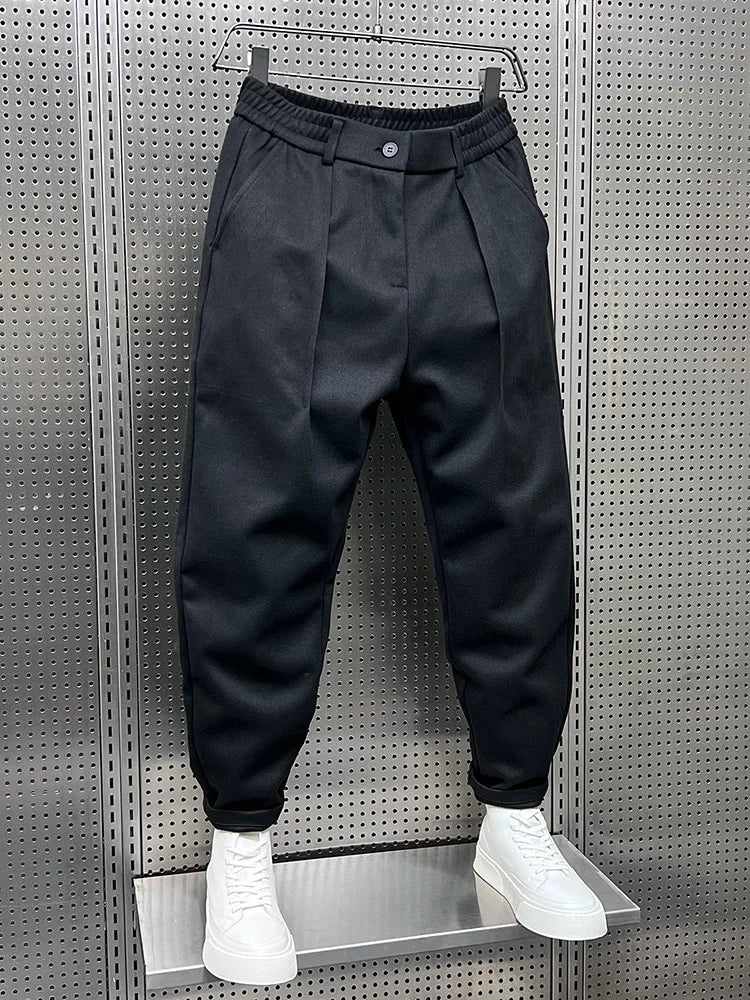 MARCELLO – Elegant Heathered Pants