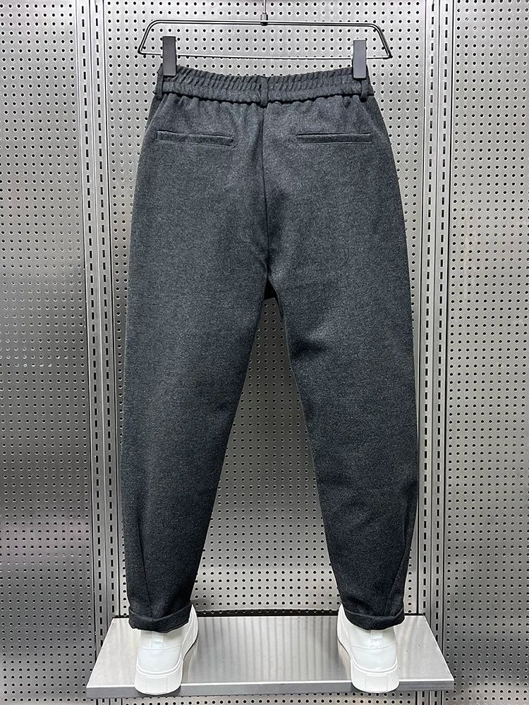 MARCELLO – Elegant Heathered Pants