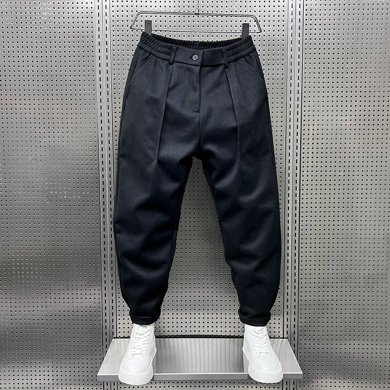MARCELLO – Elegant Heathered Pants