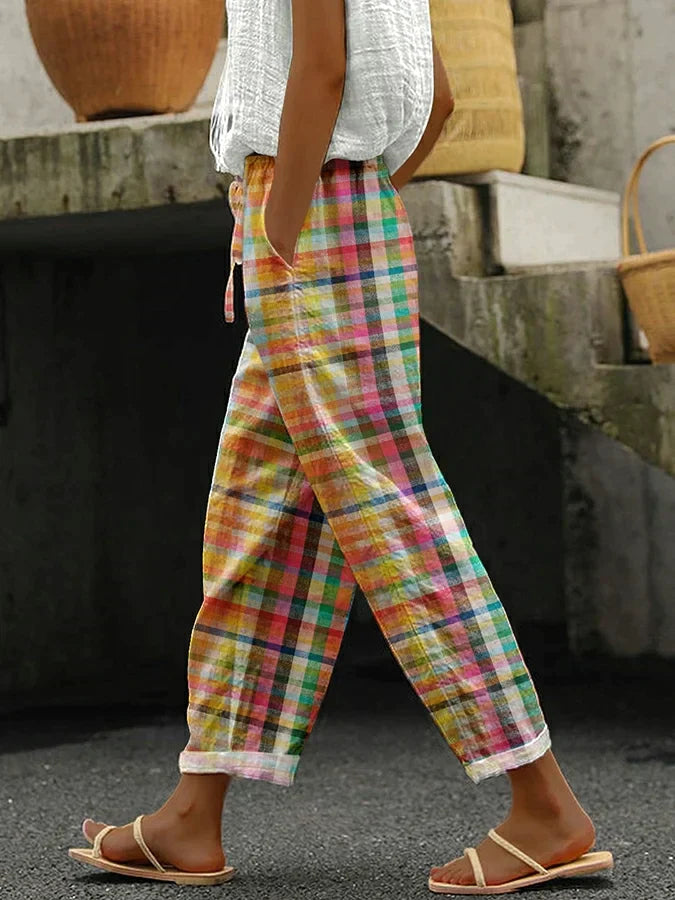 Romi – Checked Trousers