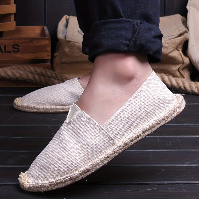 Solaro – Men’s Linen Espadrilles