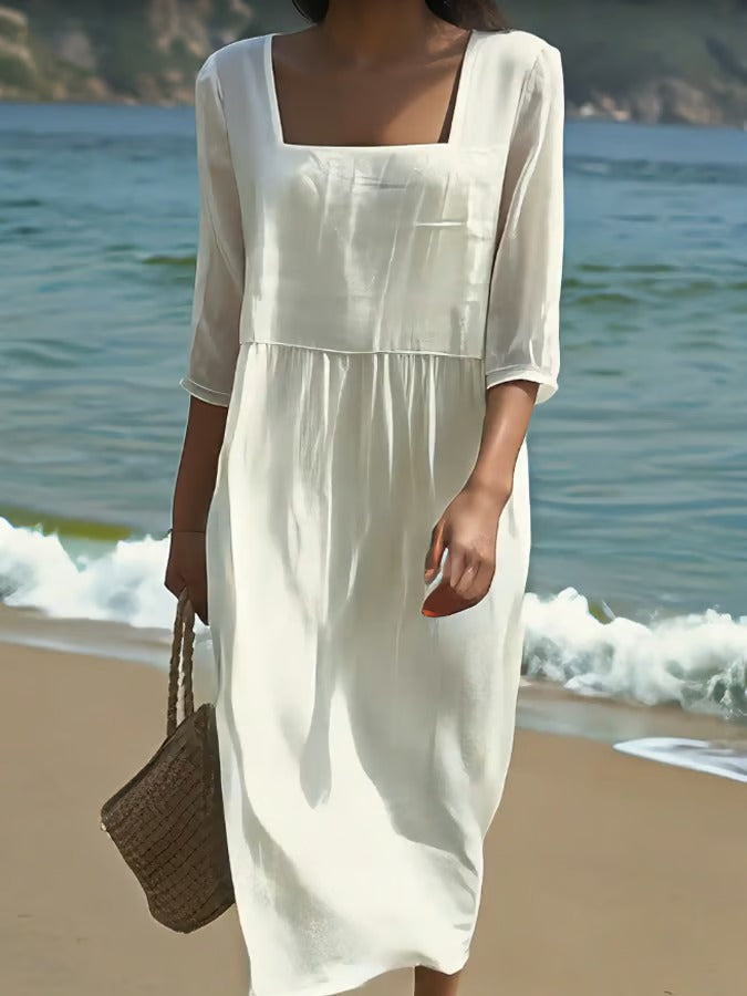 SOLERA – Lightweight Linen Dress for Women