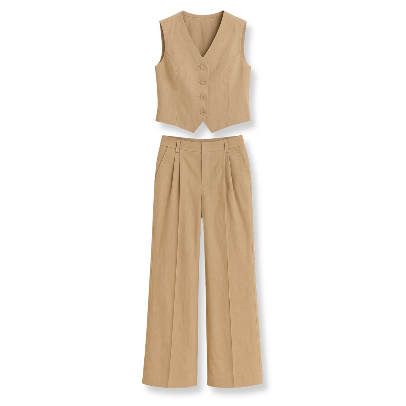 SIENNA LINÉA – Women’s Elegant Linen Set