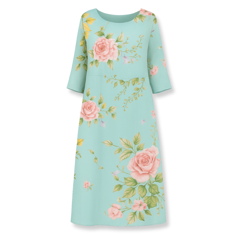 SOLVANA – Sunset Blossom Dress