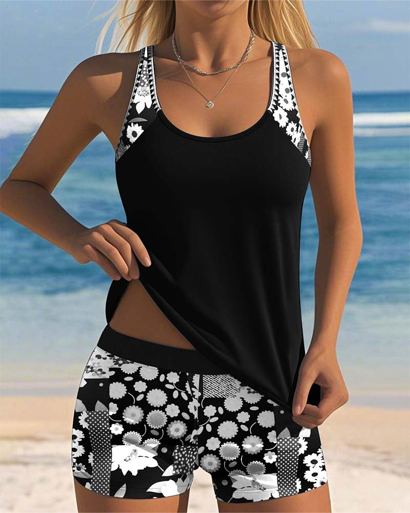 Lia – Two-Piece Floral Bikini Set