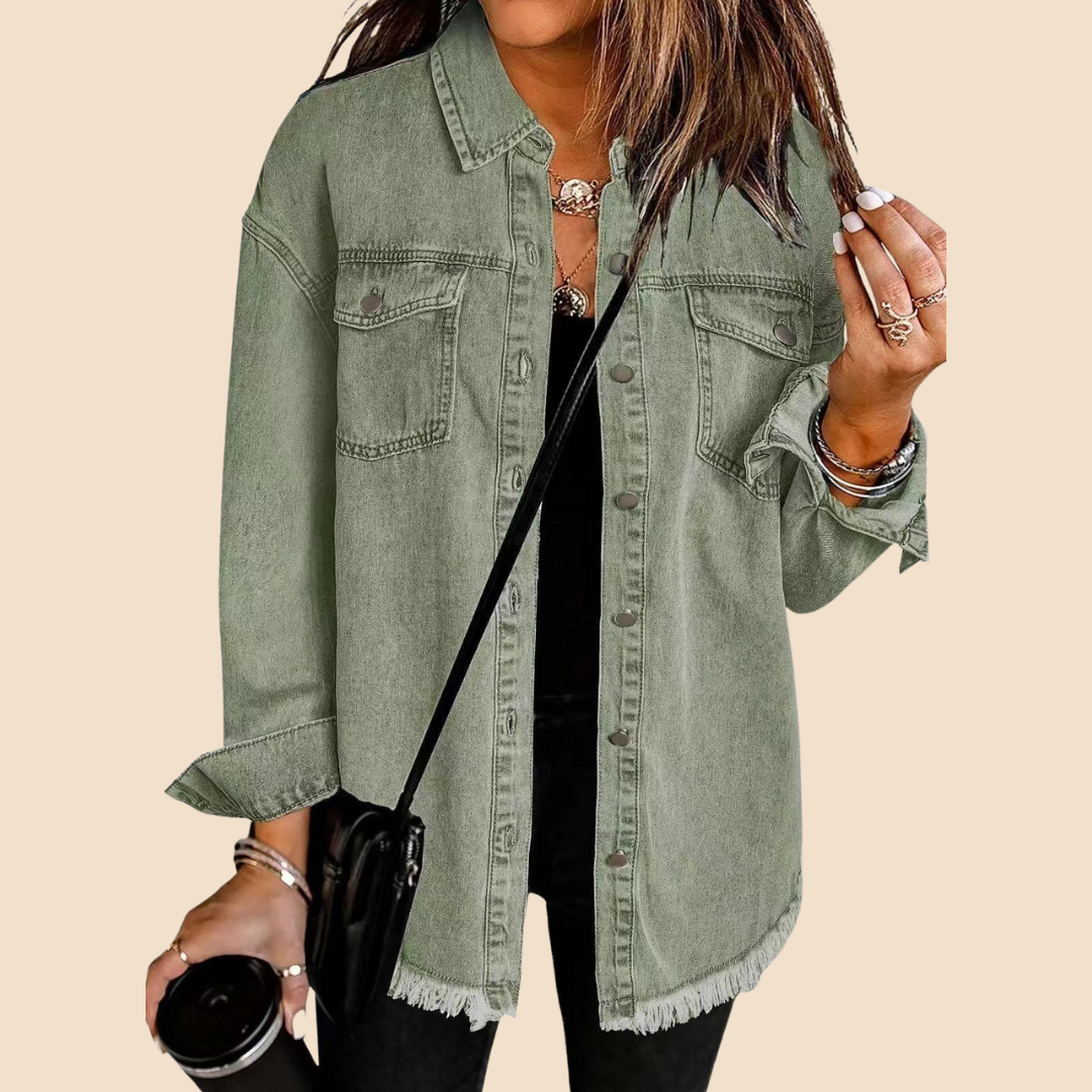 KATJA – Women’s Denim Jacket in Timeless Style
