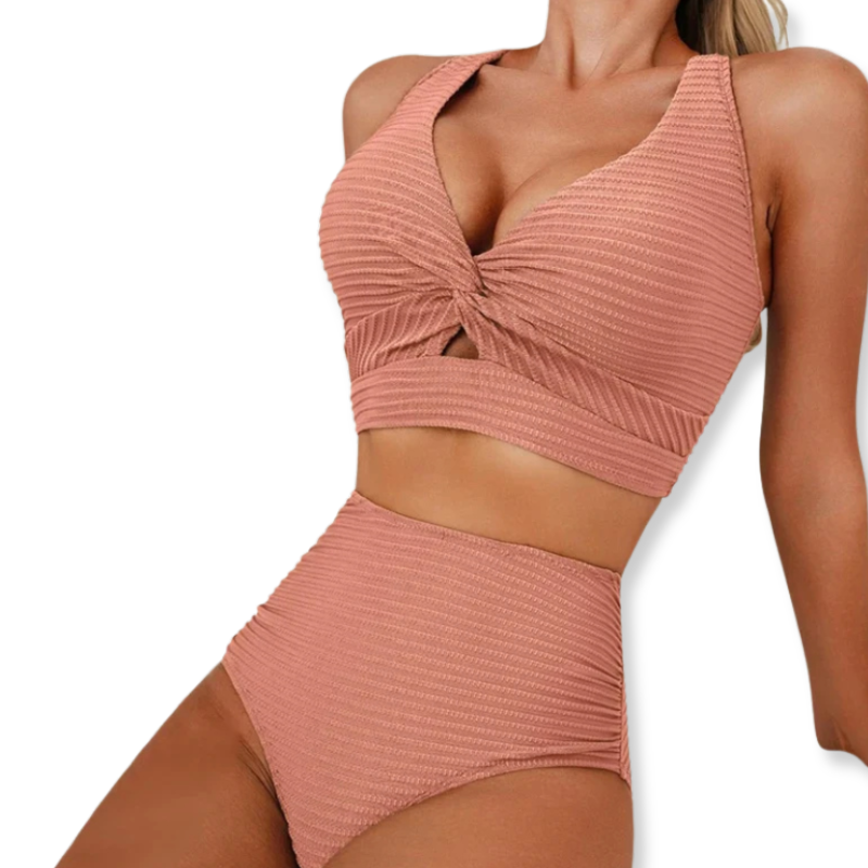 Sienna – Textured Wrap Bikini