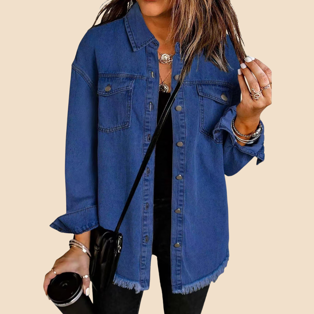 KATJA – Women’s Denim Jacket in Timeless Style