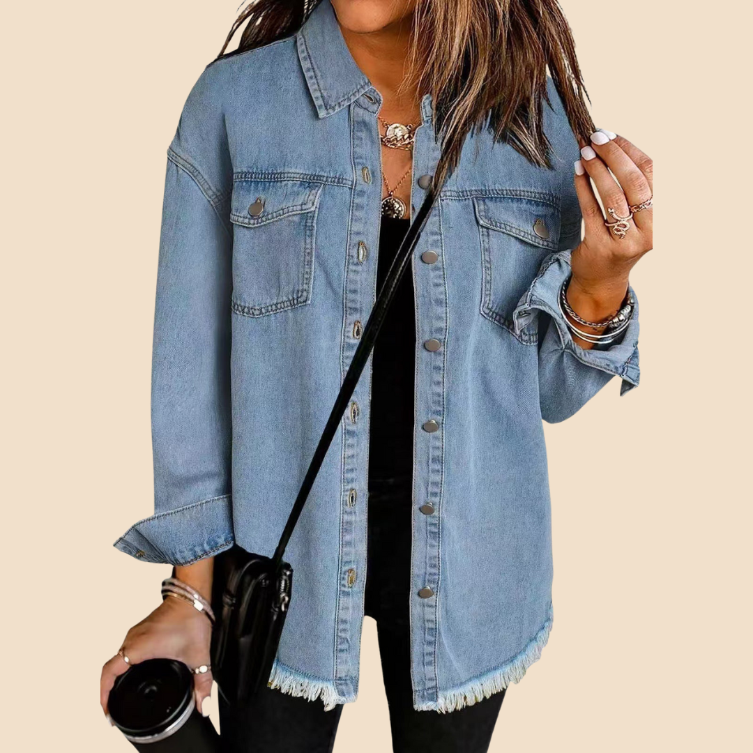 KATJA – Women’s Denim Jacket in Timeless Style