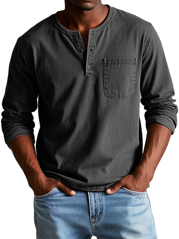 Avi – Classic Long-Sleeve Shirt