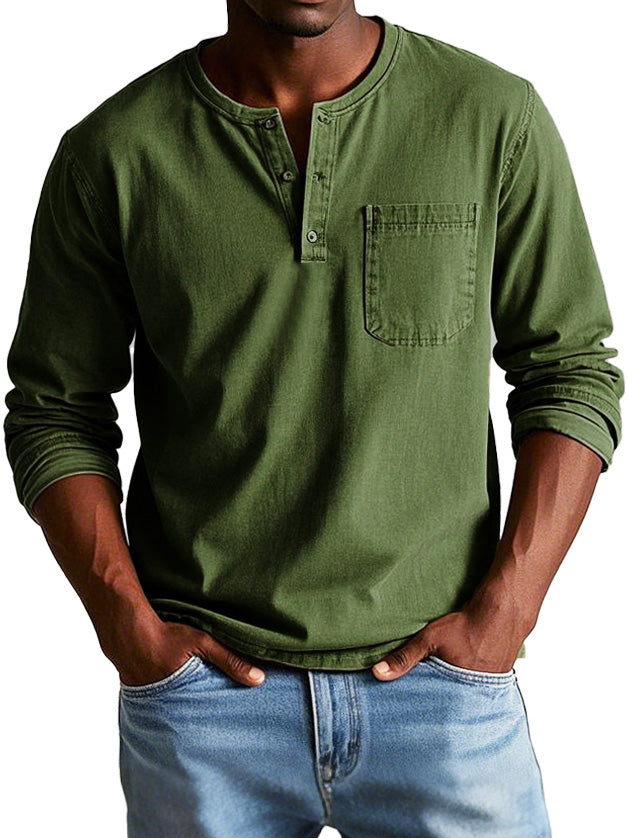 Avi – Classic Long-Sleeve Shirt