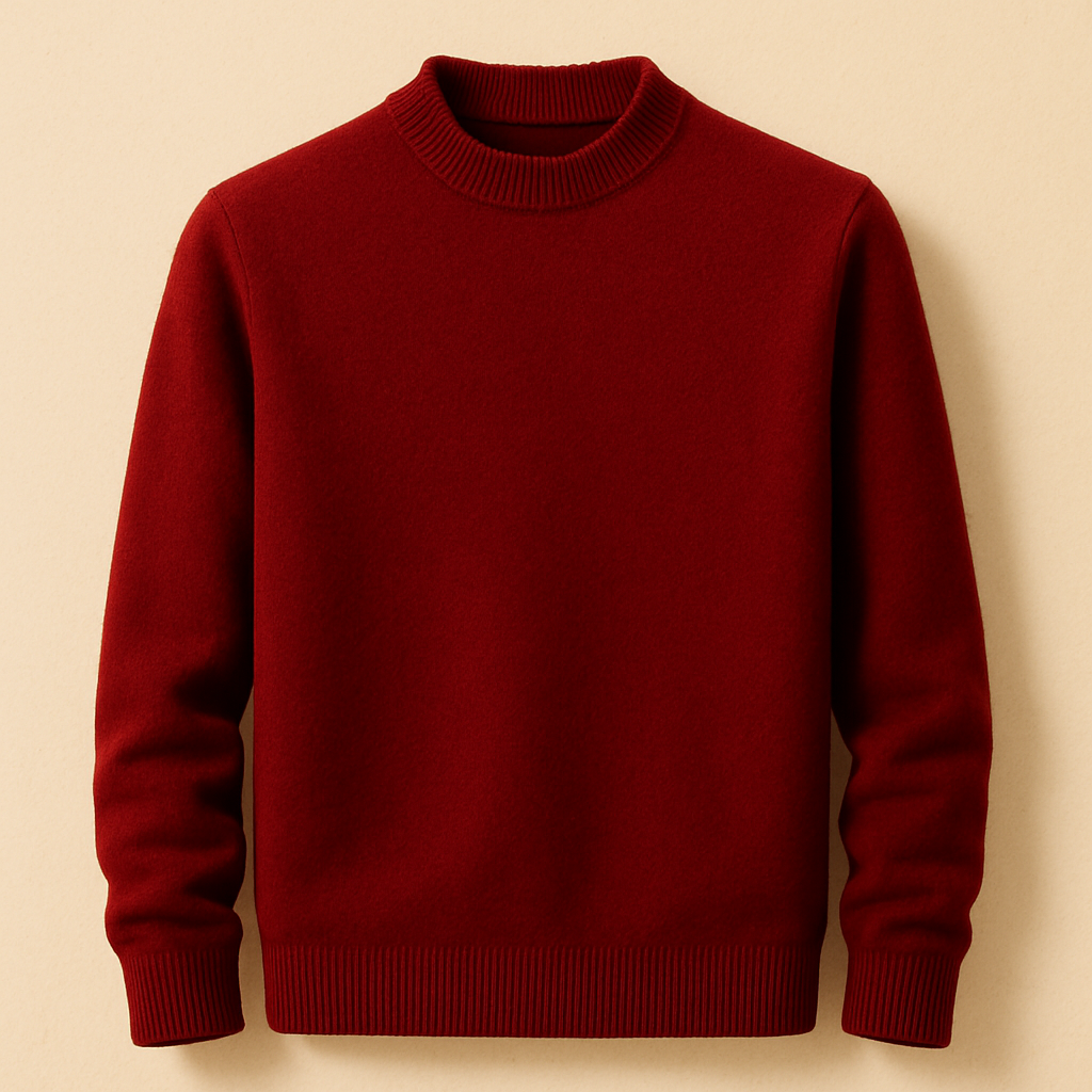 ROSSARELLO – Premium Cashmere Crewneck Sweater