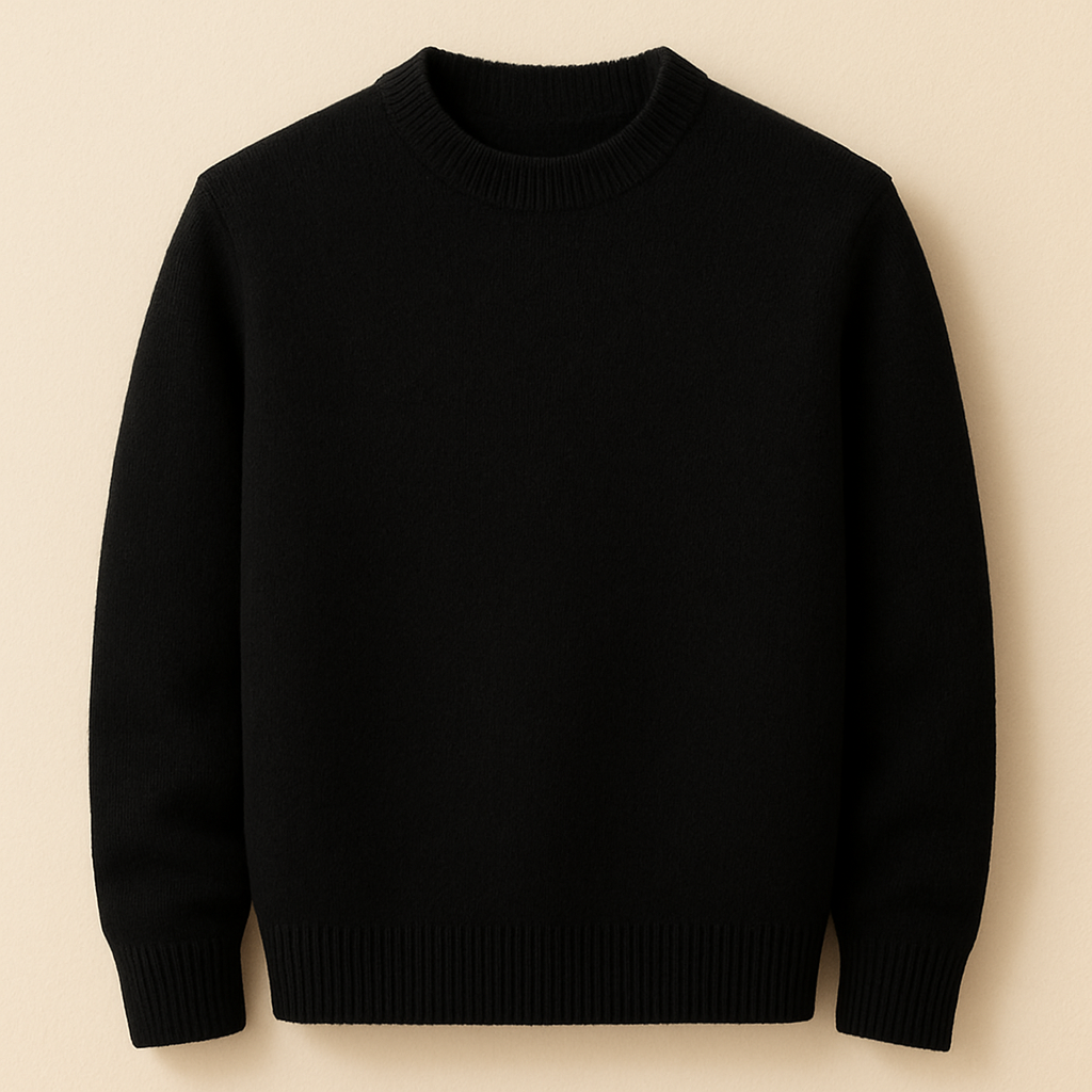 ROSSARELLO – Premium Cashmere Crewneck Sweater