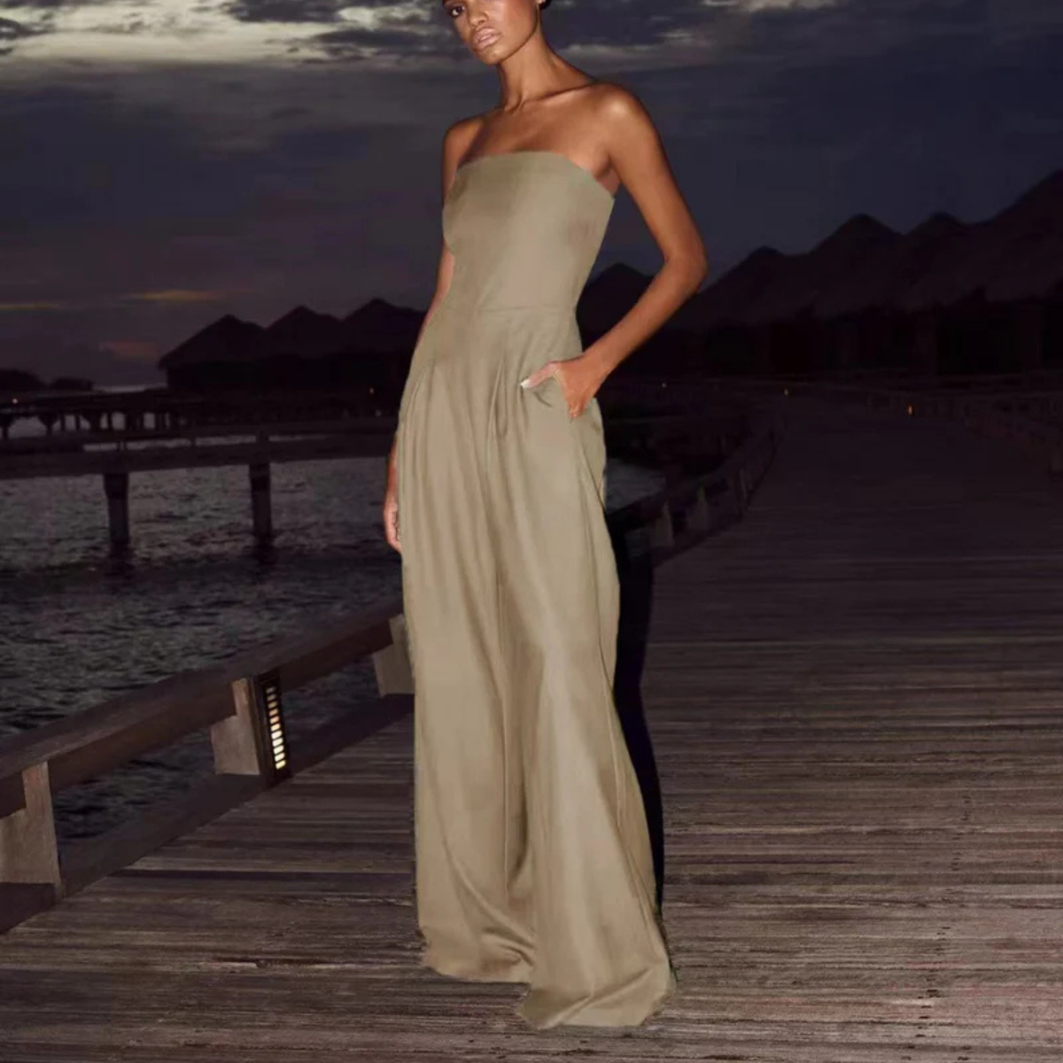LUNÉA – Strapless Jumpsuit