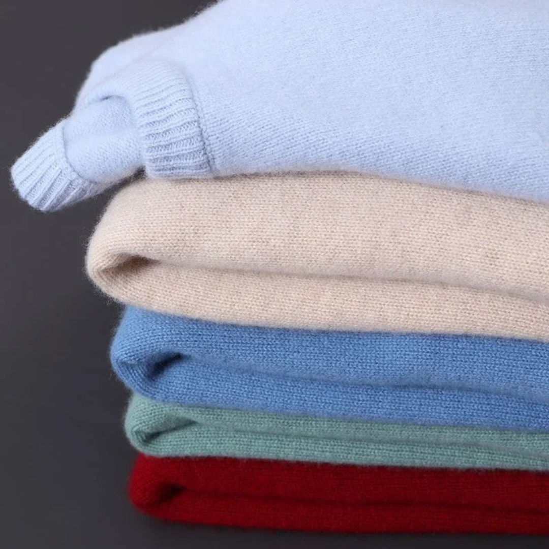 ROSSARELLO – Premium Cashmere Crewneck Sweater