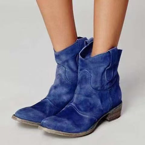 CARLOTTA – Suede Ankle Boots