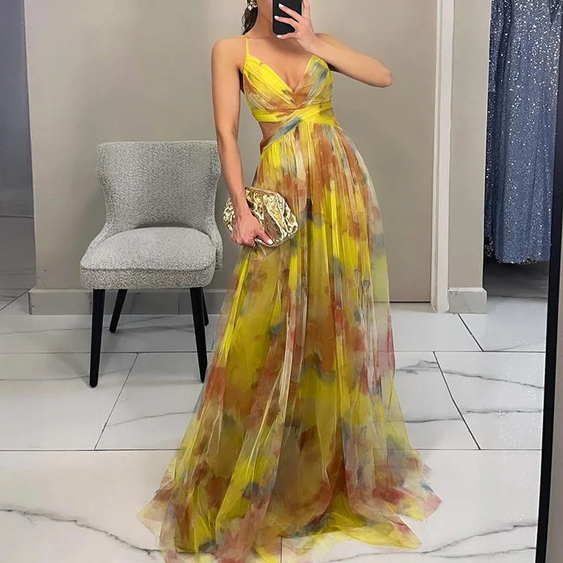 AURELIA – Elegant Floral Maxi Dress