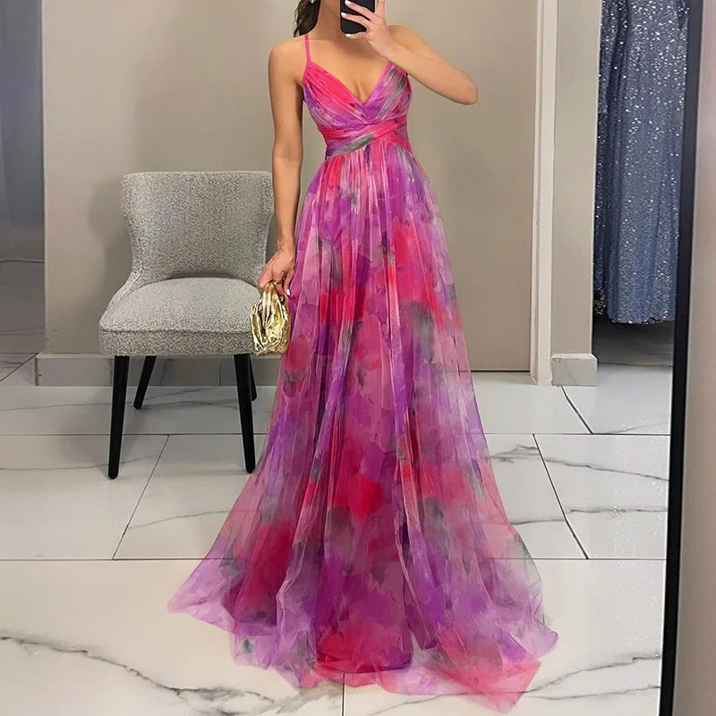 AURELIA – Elegant Floral Maxi Dress