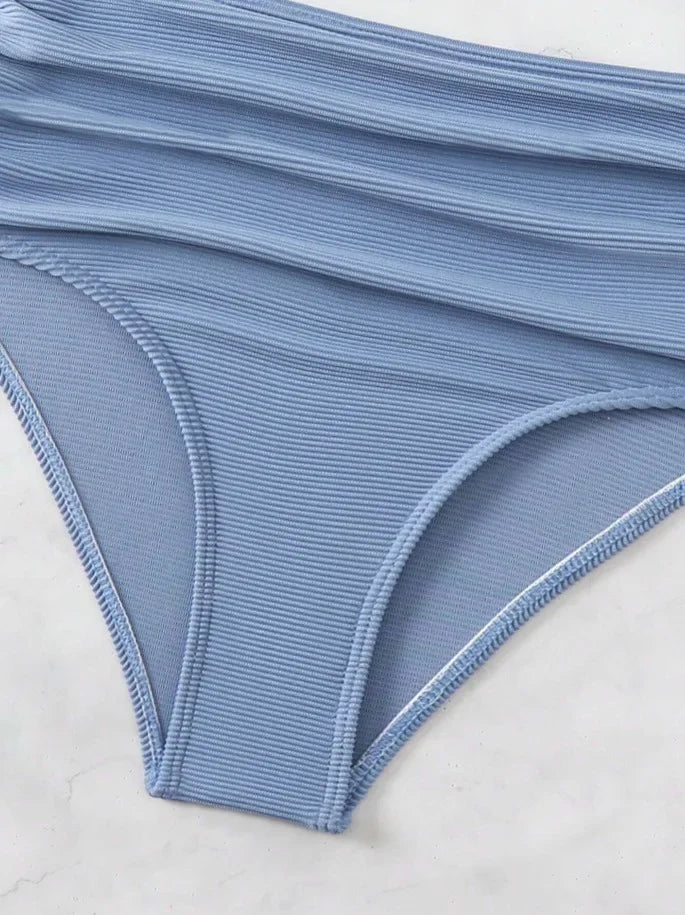 Mira – Tankini Set with Wrap Top & Shorts