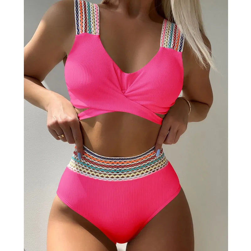 Lucie – White Push-Up Bikini
