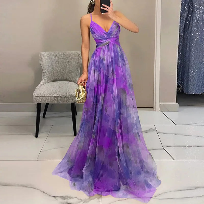 AURELIA – Elegant Floral Maxi Dress