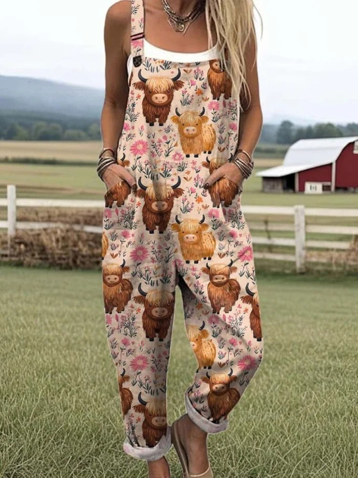 Vintage Wide-Leg Jumpsuit