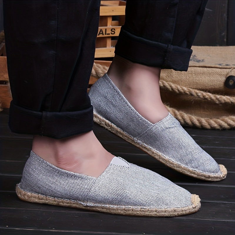 Solaro – Men’s Linen Espadrilles