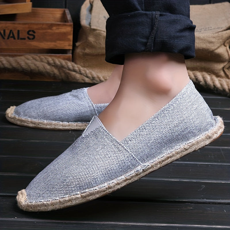 Solaro – Men’s Linen Espadrilles