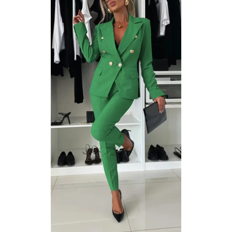 Lina – Elegant Pantsuit with Blazer and Trousers