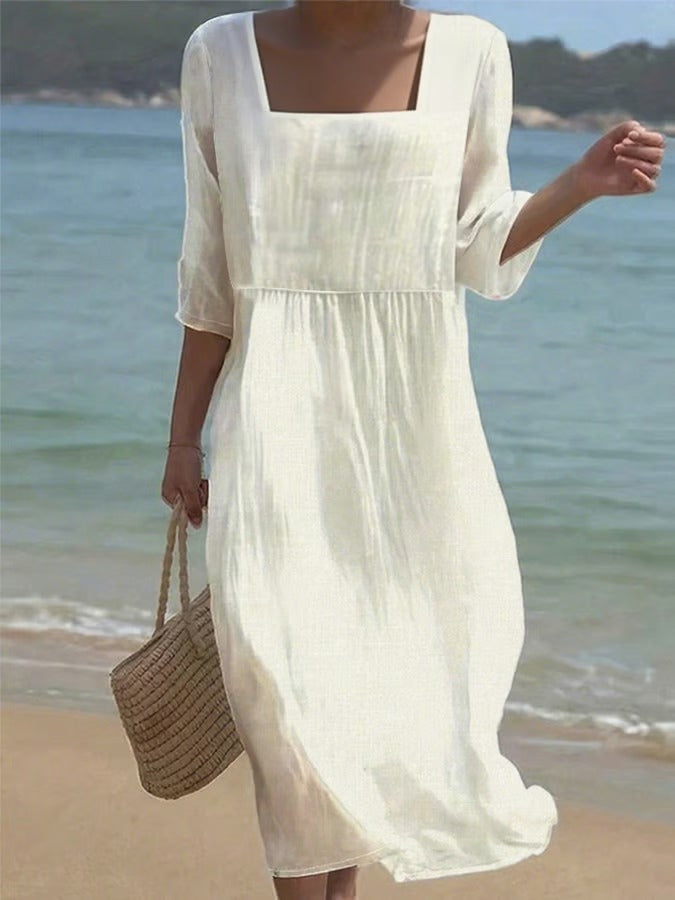 SOLERA – Lightweight Linen Dress for Women