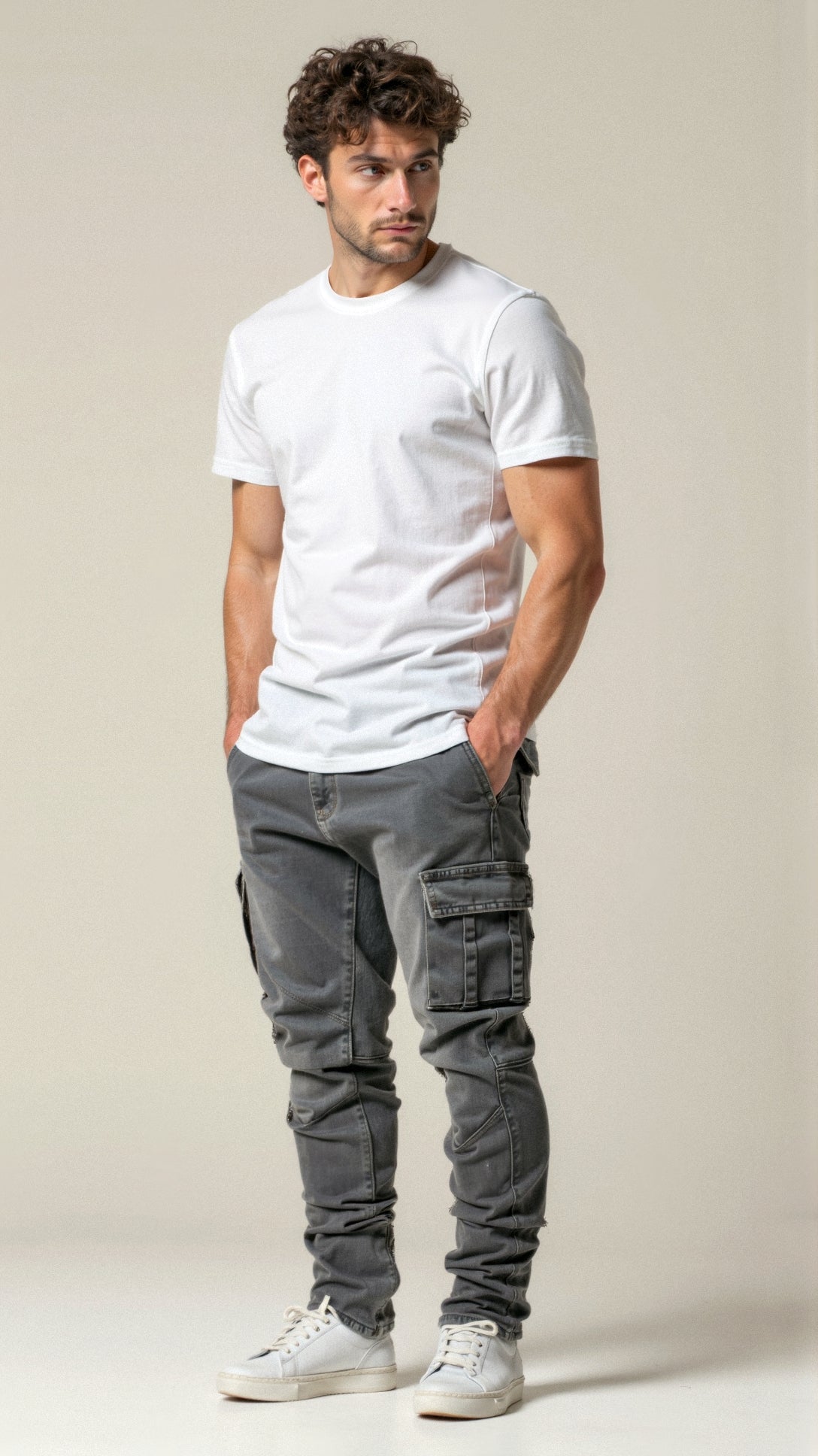 Nadav – Slim-Fit Cargo Jeans