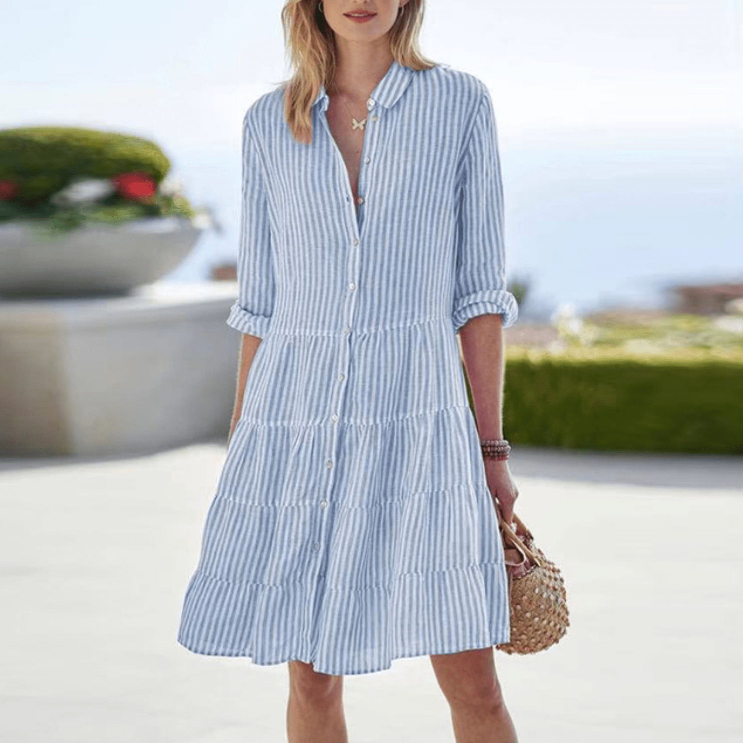 MAELIE – Summer Striped Dress