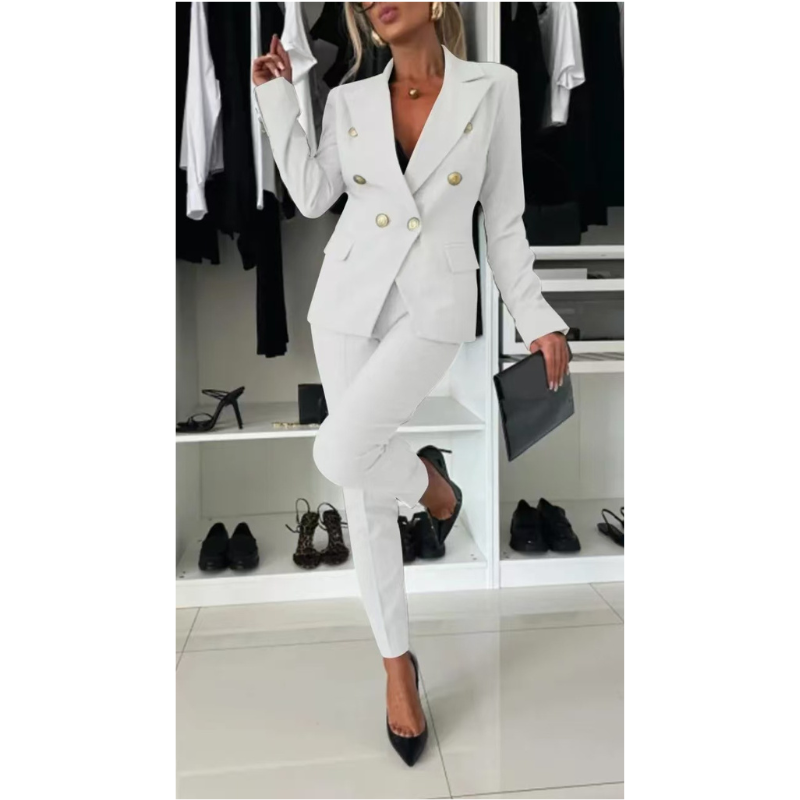 Lina – Elegant Pantsuit with Blazer and Trousers